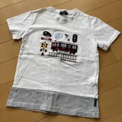klädskap 電車刺繍 Tシャツ 130サイズのサムネイル