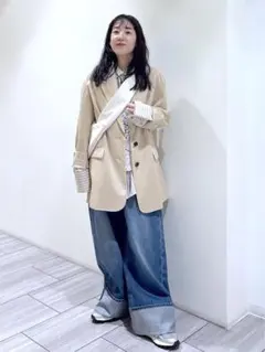 adametrope シルキーリラックスジャケットのサムネイル