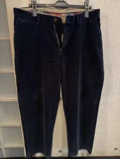 コーデュロイ ネイビー