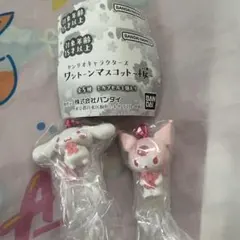 サンリオキャラクターズ　ワントーンマスコット　桜　クロミ　シナモロール