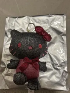 サンリオキャラクターズ シークレットマスコットホルダー ハローキティ黒②