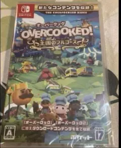 新品　Switch版　オーバークック 王国のフルコース overcooked