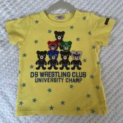 MIKIHOUSE DOUBLE.B 半袖Tシャツ イエロー Bくん 90cmのサムネイル