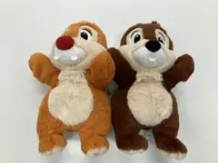 【チップとデール】パペット　ぬいぐるみ