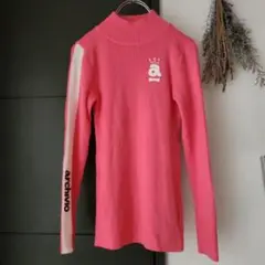 a9 美品 アルチビオ ハイネック 長袖ニット セーター ピンク/36