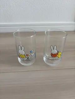 ミッフィー ガラス製グラス 2個セット