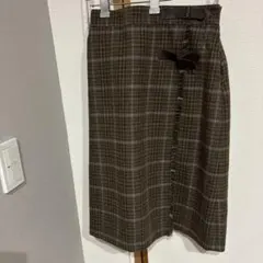 ROPÉ PICNIC チェック柄タイトスカート 38