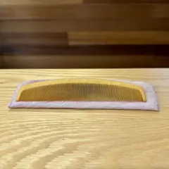 未使用品 つげ櫛 広島政夫 夢の櫛 廣島 さつまつげ - メルカリ