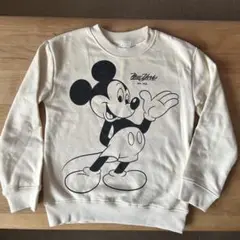 新品未使用 H&M キッズ ミッキー トレーナー 6-8Y 120 130