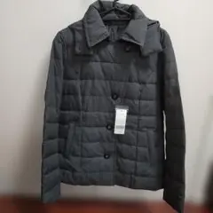 新品 タグ付き ダウンコート Lサイズ グレー