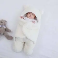 おくるみ もこもこ