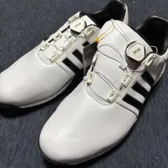 【新品未使用‼️】adidas ゴルフシューズ BOOST ホワイト