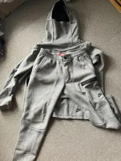 NIKE ナイキ　テックフリース セットアップ グレー ジャージ上下 M
