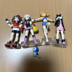 ヒカリ ハルカ マリィ カスミ ポッチャマ ポケモンスケールワールド