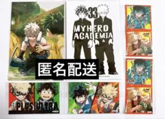 僕のヒーローアカデミア ポストカード ステッカー おさなな 爆豪勝己 緑谷出久