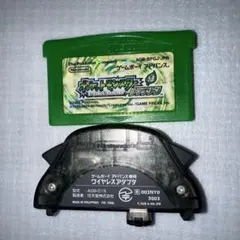 GBA ポケットモンスター リーフグリーン ワイヤレスアダプタ