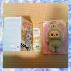 ラブブ　マカロン　LABUBU グリーングレープ　緑