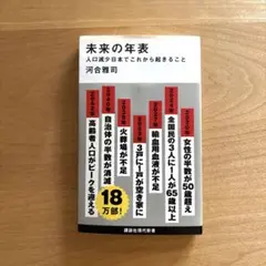 未来の年表 人口減少日本でこれから起きること