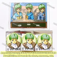 ケロロ軍曹 ケロロ 冬樹 アクスタ 缶バッジ 3点セット 新品未使用 