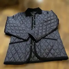 無印　ネイビー　キルティングジャケット Sサイズ