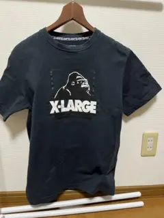 X-LARGE ゴリラプリント Tシャツ ブラック