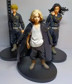 東京リベンジャーズ　佐野万次郎　松野千冬　場地圭介　3体セット