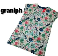 graniph 未使用✨️オーバーサイズ グラニフ アニマル　ワンピースのサムネイル