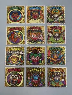 【旧ビックリマンシール】第23弾ヘッド　ドラキュロス　ネロ魔球　フルコンプ12枚