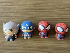 スパイダーマン・キャプテン・アメリカ フィギュアセット