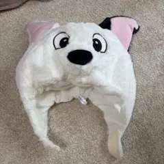 【美品】ディズニー 101匹わんちゃん ファンキャップ 被り物