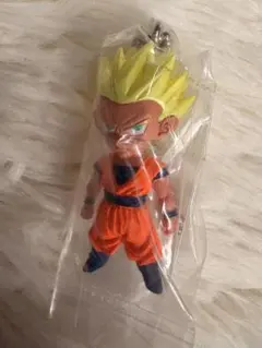 新品未開封 ドラゴンボール フィギュア 超サイヤ人孫悟飯キーホルダー