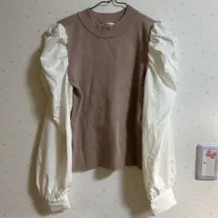 美品 イング INGNI レディース リブニット 長袖 Mサイズ