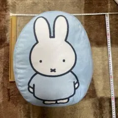 ミッフィ水色クッション
