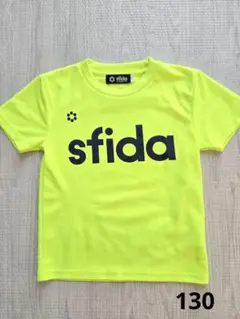 sfida スフィーダ　プラクティスシャツ　ネオンカラー半袖Tシャツ130のサムネイル