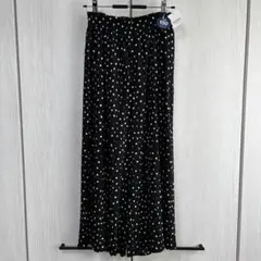 ビームス ミニ レトロ プリント プリーツ パンツ ドット 150 ブラックのサムネイル