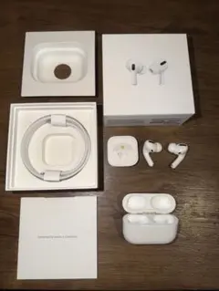 除菌済みApple AirPods Pro MagSafe対応 本体初代 - メルカリ
