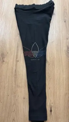 adidas ブラック レギンス S