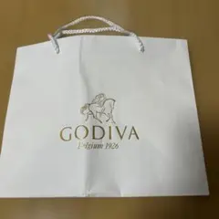 GODIVA ショッパー ホワイト まちあり