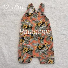 三*上様 Patagonia ボタニカル柄 ベビー ロンパース オーバーオールのサムネイル