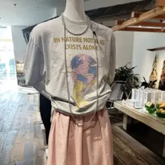 【美品】ロンハーマン RHCアトラス プリントティー（グレー）イチマンパーセント