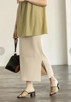 NOBLE トタンテレコタイトスカート 36