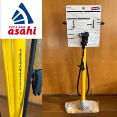 あさひ CBAパフォーマンスポンプ 空気圧ゲージ付き 英/米/仏式バルブ対応のサムネイル