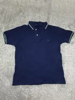 FRED PERRY ポロシャツ ネイビー ティップラインのサムネイル