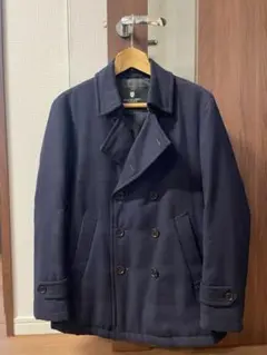 BLACK LABEL CRESTBRIDGE ネイビー ピーコート M