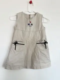 アートレター ARTLETTE ノースリーブワンピース ベージュ 110