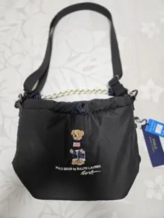 新品☆ラルフローレン ショルダーバッグ ☆ブラック