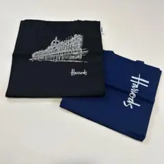 三越オリジナル ハロッズ トートバッグ 2点セット