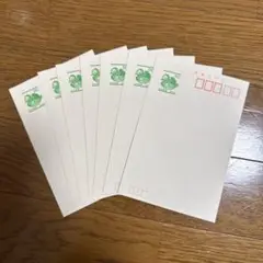 50円切手付きカモデザインはがき7枚セット