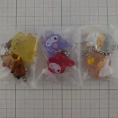 サンリオキャラクターズ　なかよしドロップチャーム　3つセット