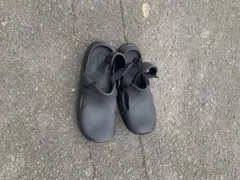 Nike ブラック サンダル ストラップ付き